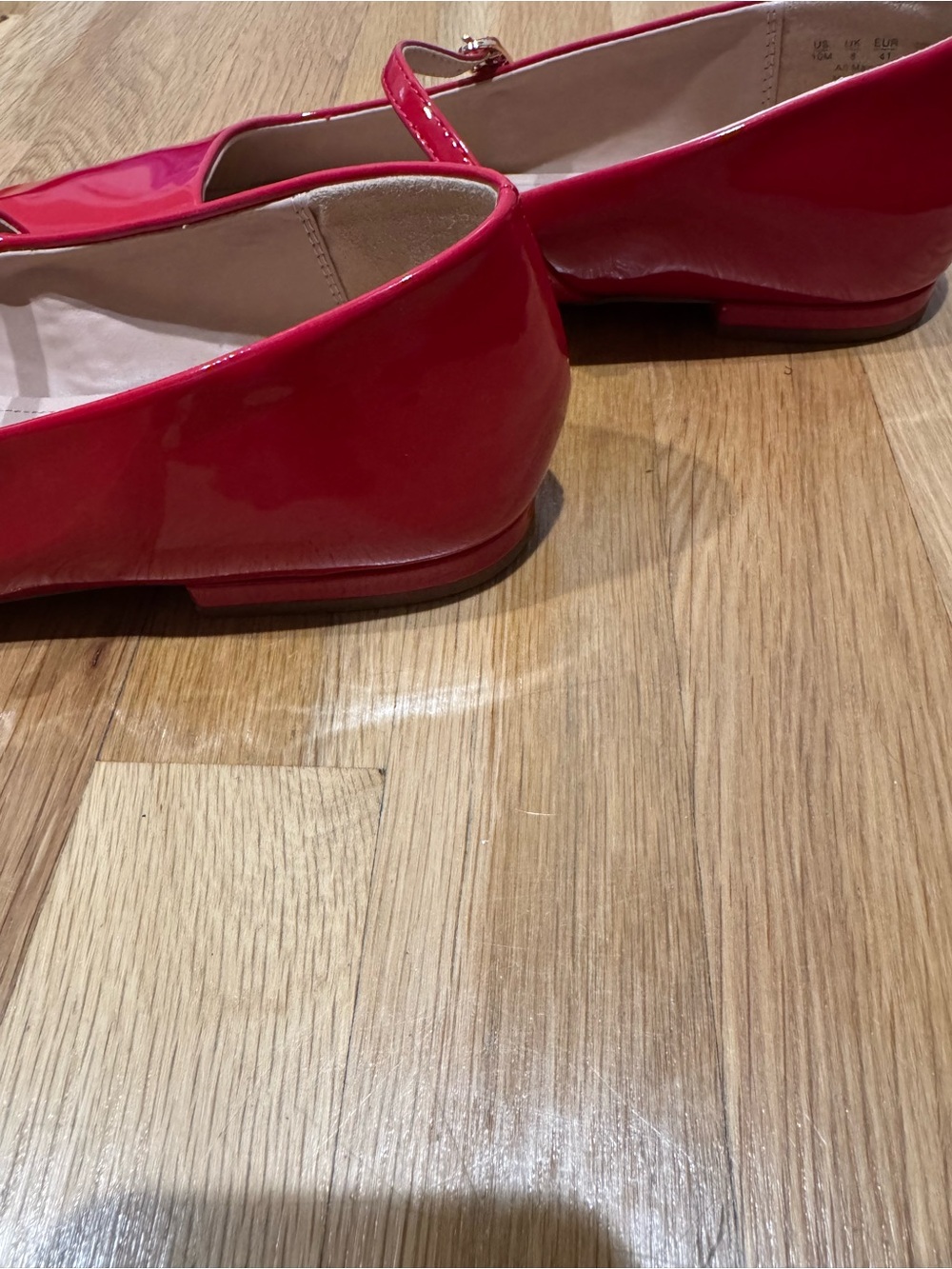 Franco Sarto Red Patent Mary Jane Flats - Picture 5 of 11